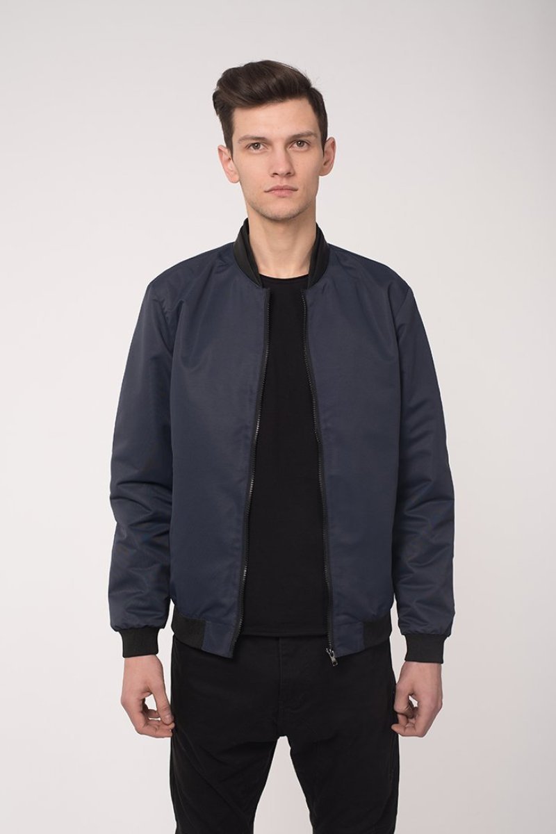 Bomber Antivento Blu Scuro